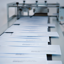 Neopost envelope printing equipment 